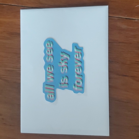 All we see is sky forever Sticker - Picture 2 of 3